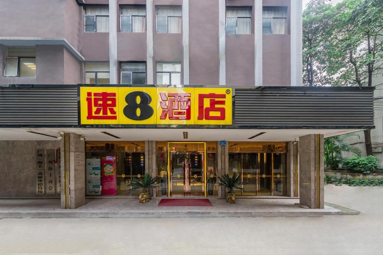 Super 8 Hotel Guangzhou West Village Bagian luar foto